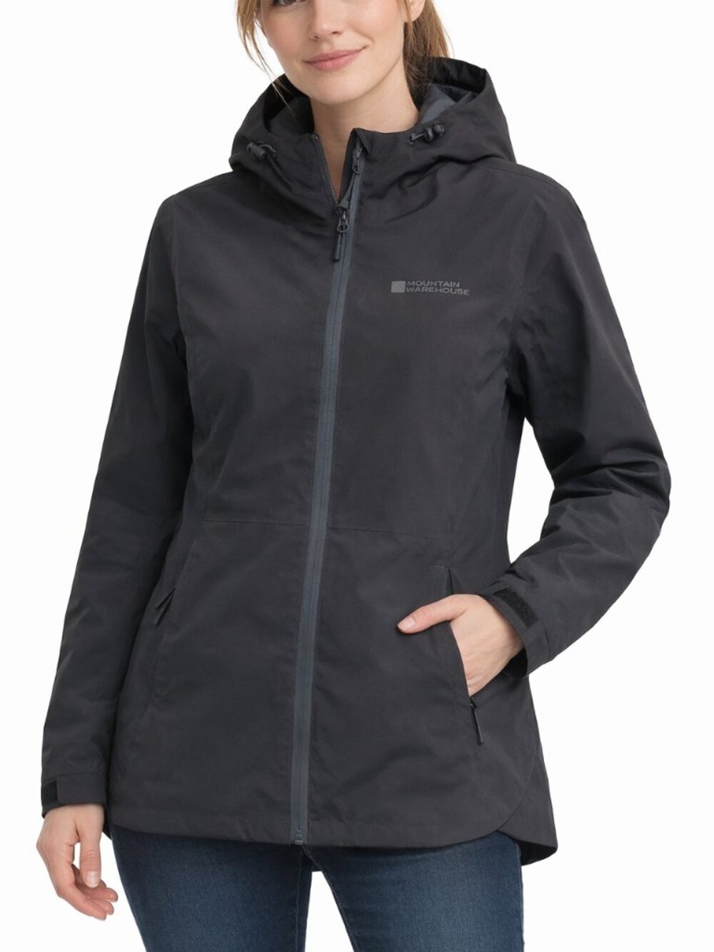 MOUNTAIN WAREHOUSE Vancouver II Jacket Waterproof Breathable Black Women's 14